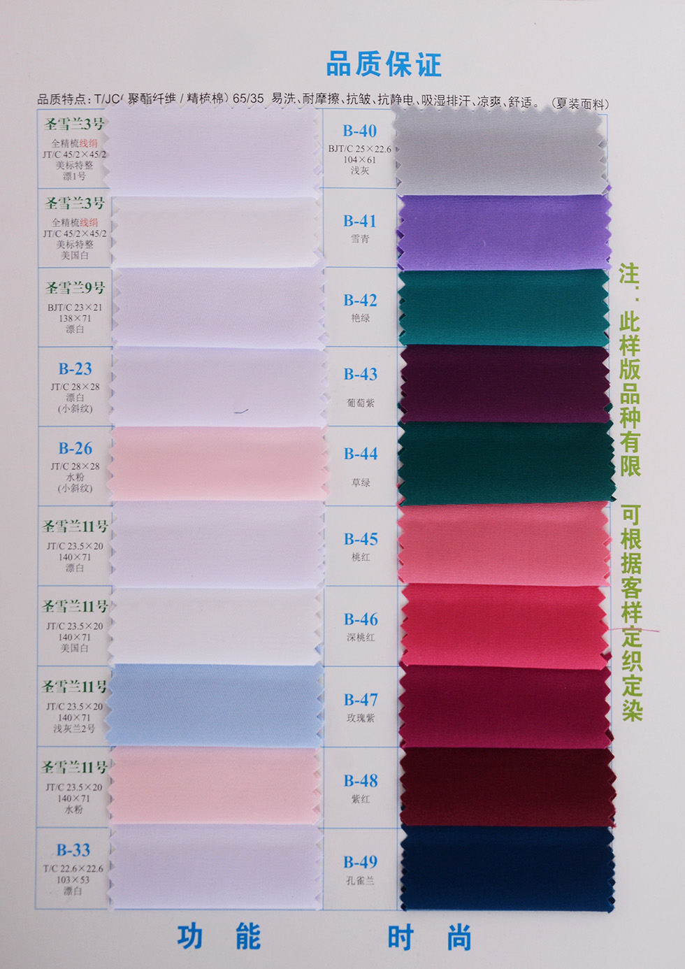 醫(yī)護(hù)系列專用色卡a3