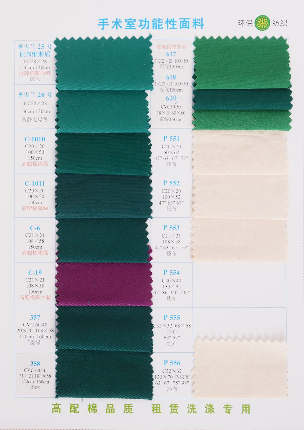 手術(shù)室功能性面料